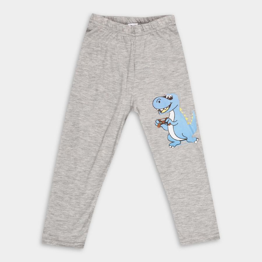 Boys' Pyjamas, Melange Light Grey, large image number null