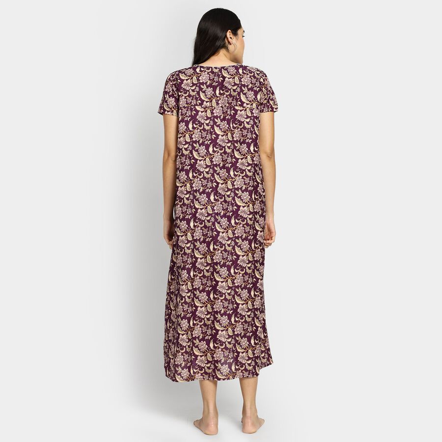 Ladies' Nighty, बैंगनी, large image number null