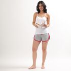 Ladies' Shorts , Melange Light Grey, small