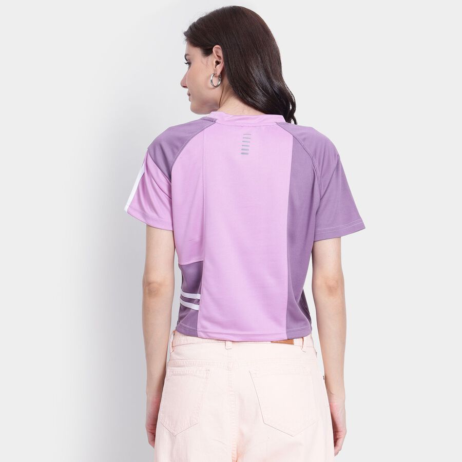 Ladies'  Crop  Top, Lilac, large image number null