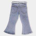 Girls' Light Blue Regular Fit Jeans, Light Blue, small image number null