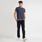 Men's Round Neck T-Shirt, नेवी ब्लू, small image number null