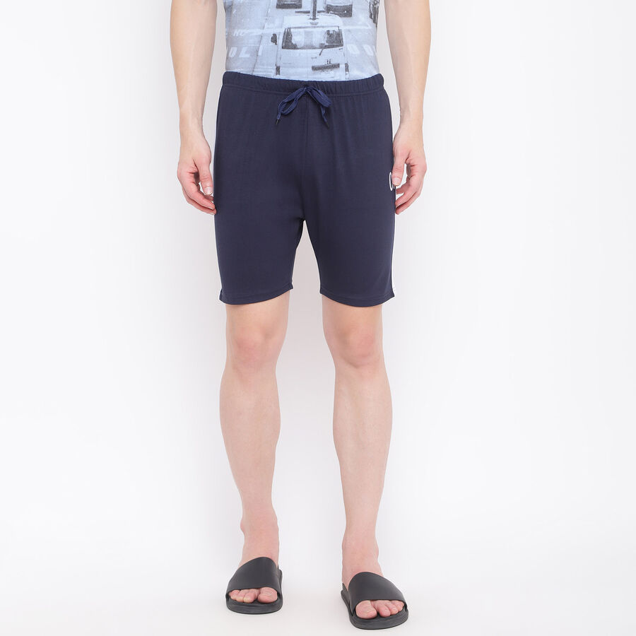 Solid Bermuda, Navy Blue, large image number null