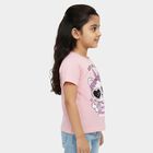 Girls' T-Shirt, हल्का गुलाबी, small