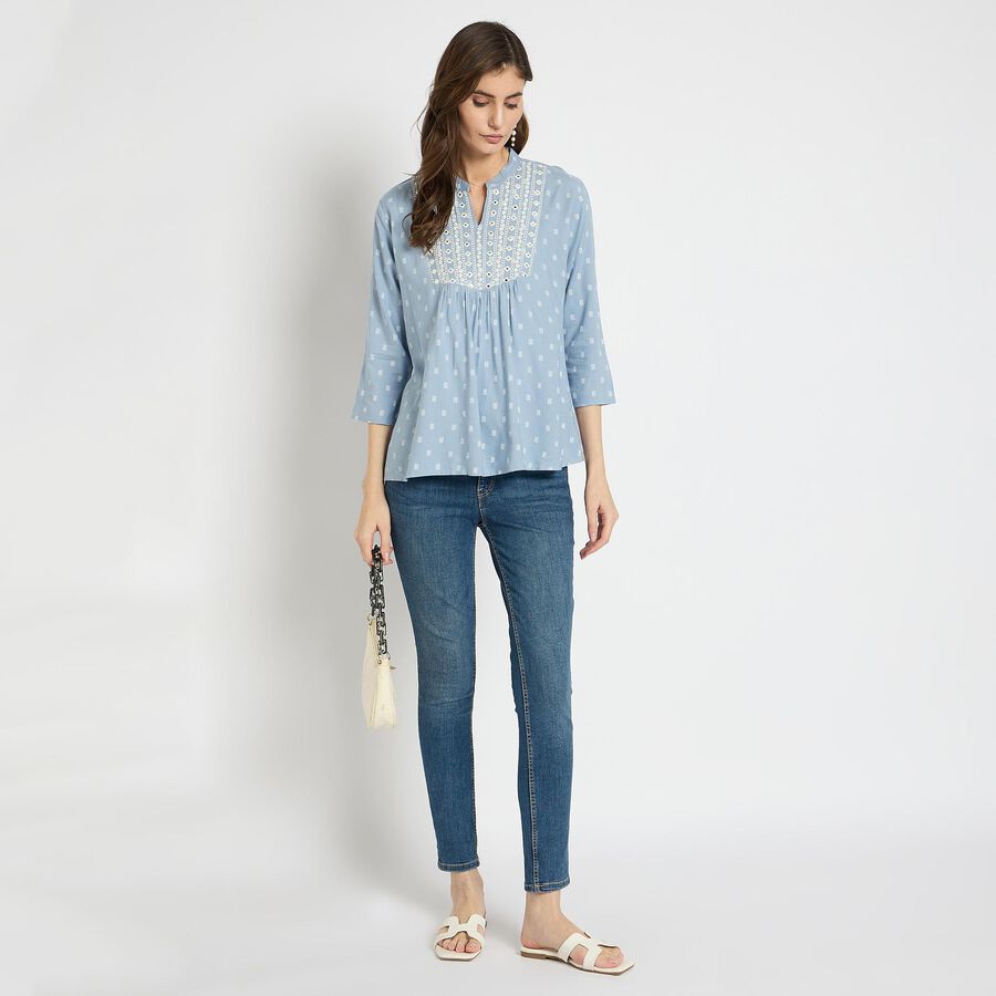 Ladies' Kurta , Light Blue, large image number null