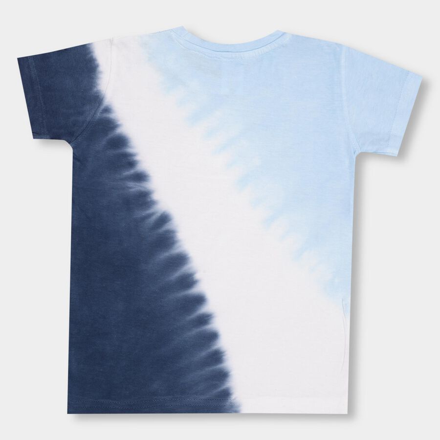 Boys' 100% Cotton Half Sleeves T-Shirt , हल्का नीला, large image number null