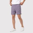 Men's Lilac Regular Fit Shorts, Lilac, small