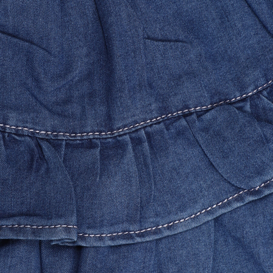 Infant Girl's Top Skirt, हल्का गुलाबी, large image number null
