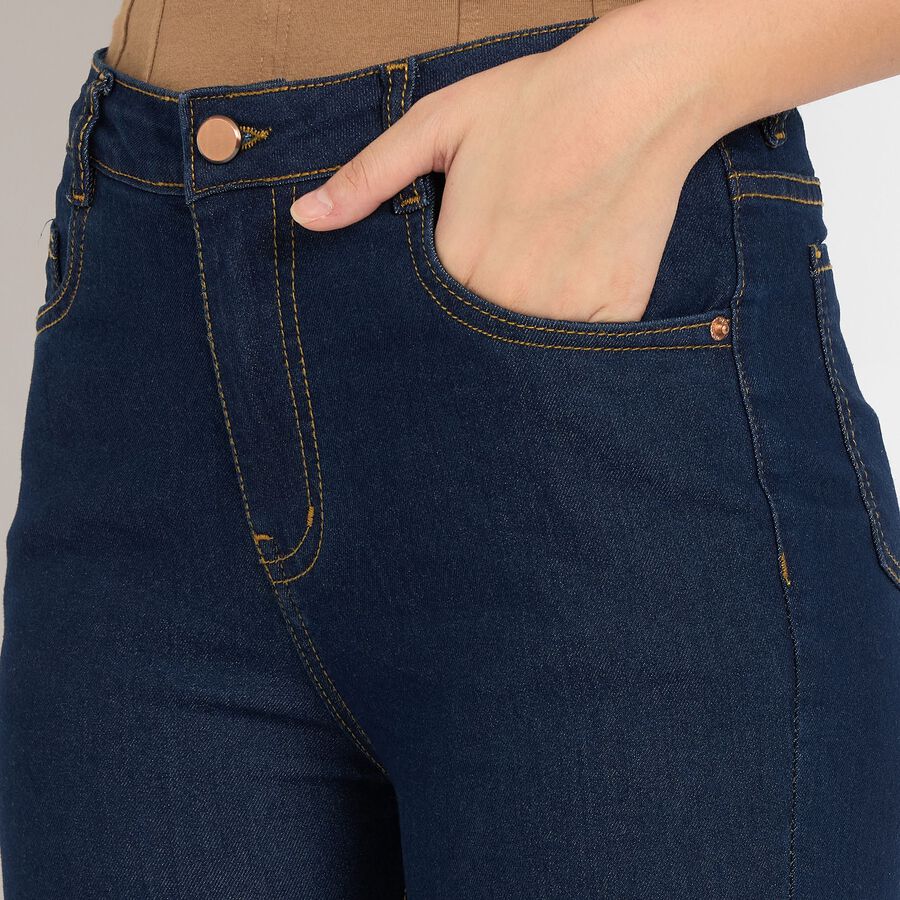 Ladies' Jeans, Dark Blue, large image number null