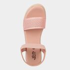 Women Wedges, Peach, small image number null