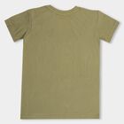 Boys' Half Sleeves T-Shirt , Olive, small image number null