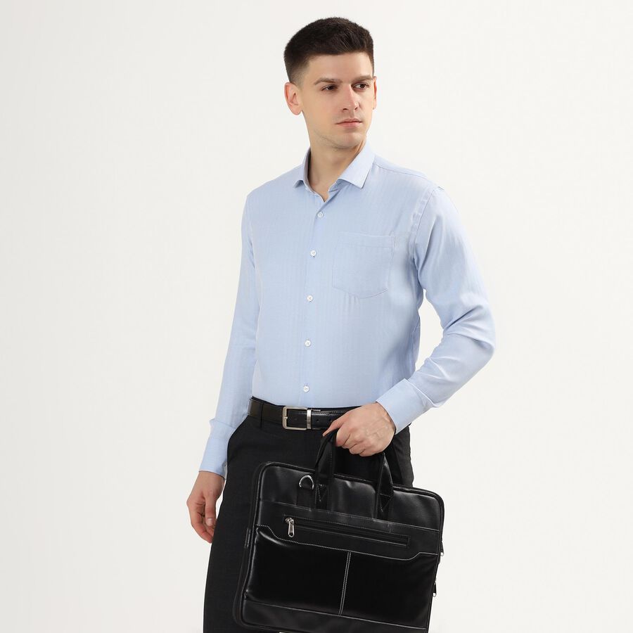Men's Cut Away Collar Formal Shirt , Light Blue, large image number null