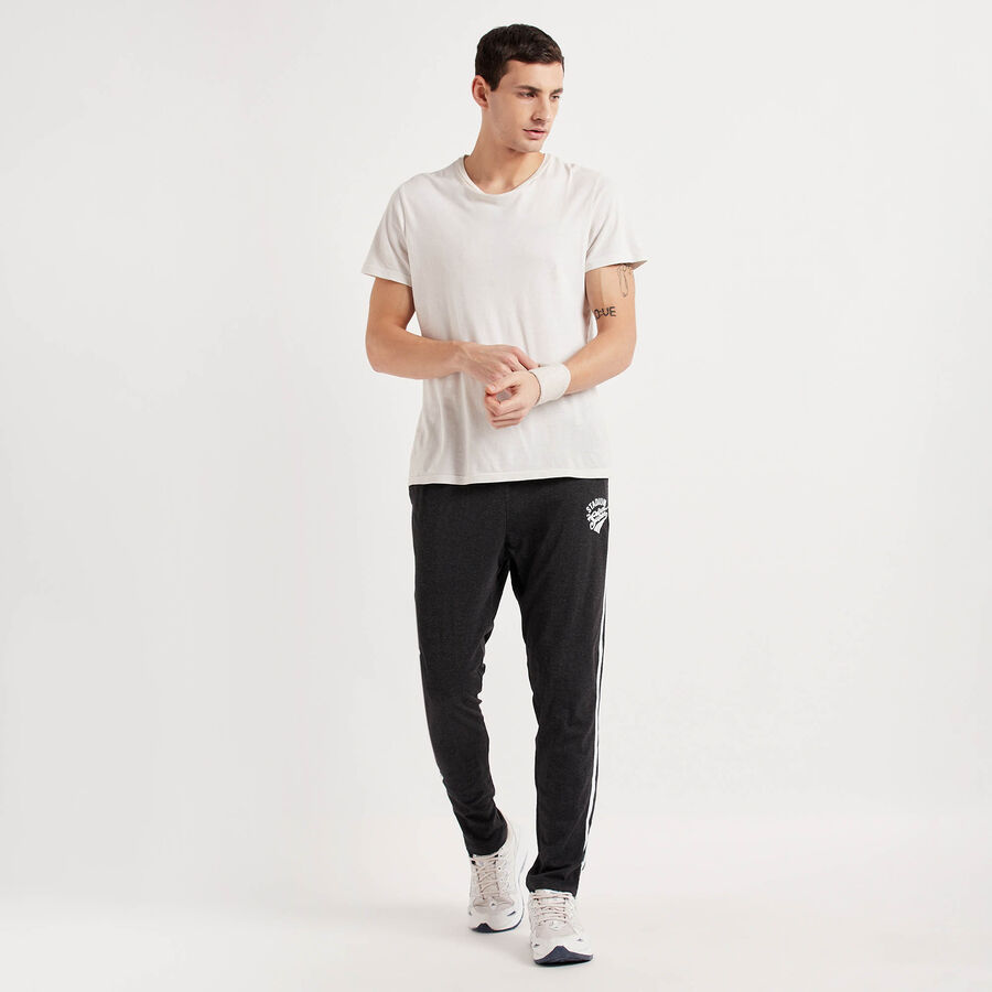 Solid Track Pants, Charcoal, large image number null