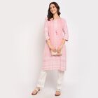 Ladies' Kurta, गुलाबी, small image number null