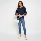 Ladies' Shirt , नेवी ब्लू, small image number null