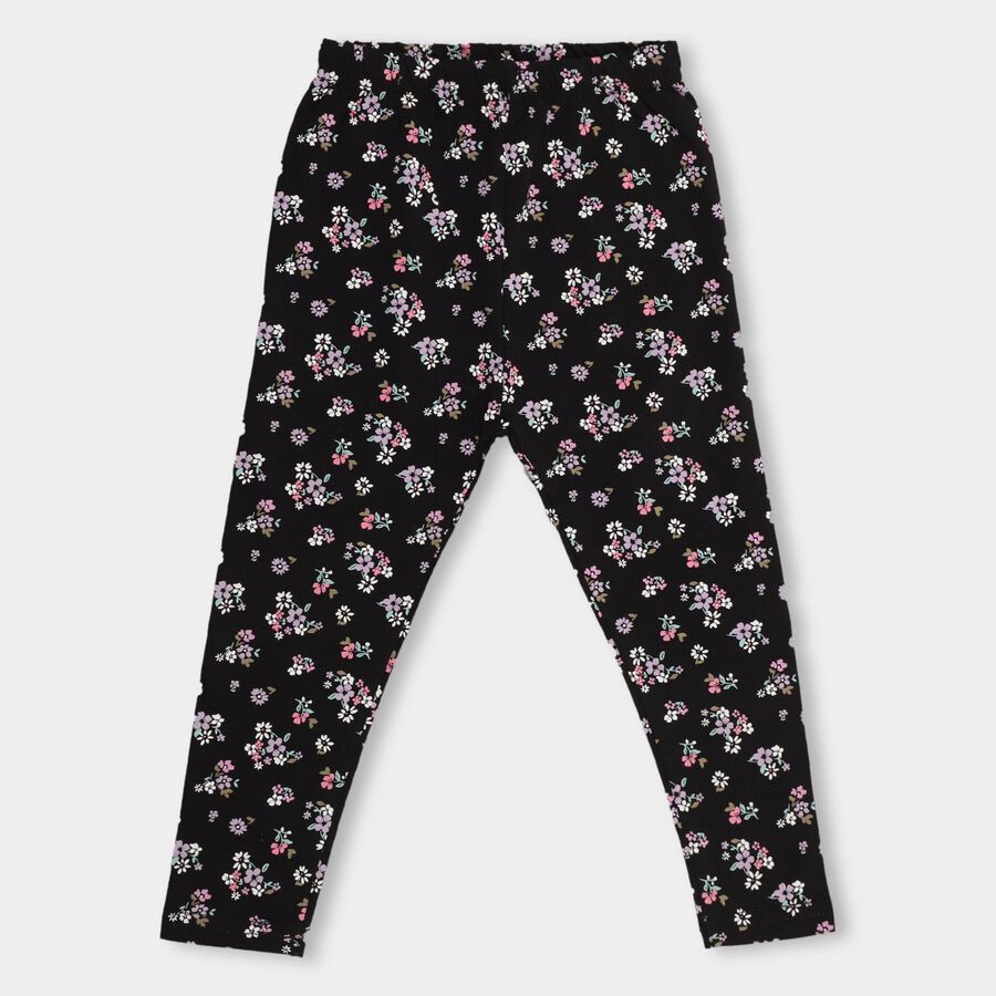 Girls' Legging , काला, large image number null