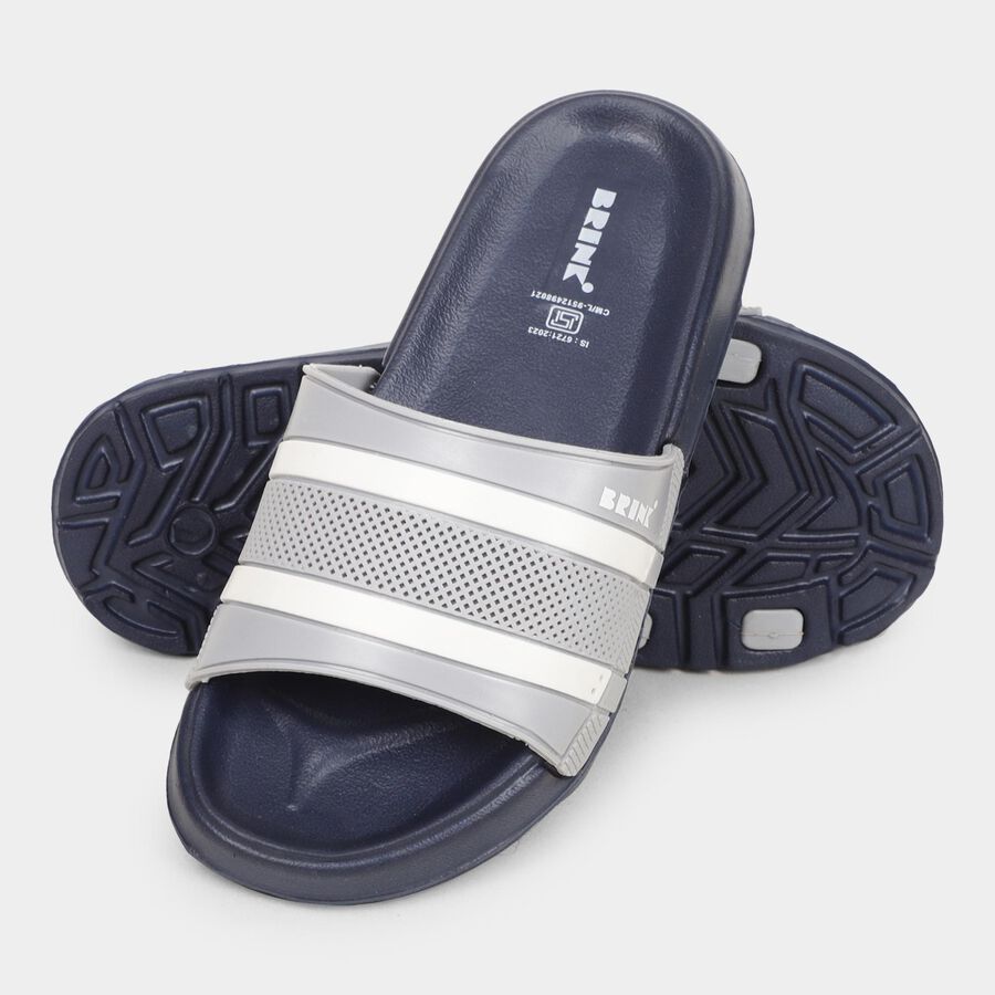 Kids' Slipper, Navy Blue, large image number null