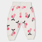 Infants' 100% Cotton Pyjama, Off White, small image number null