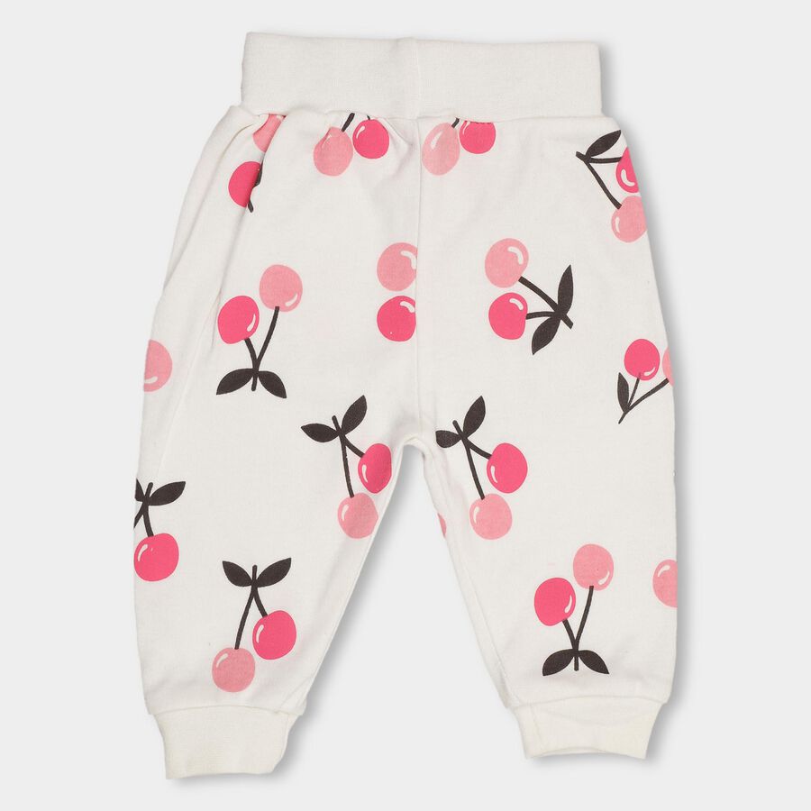 Infants' 100% Cotton Pyjama, Off White, large image number null