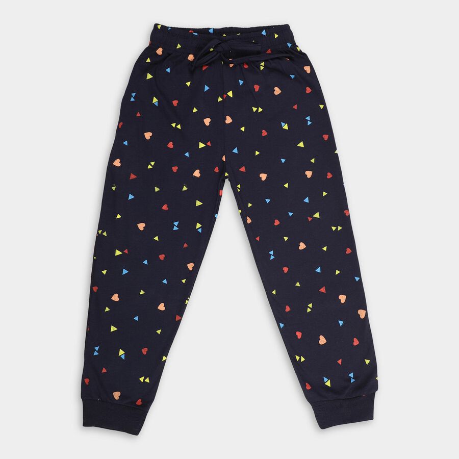 Girls' Pyjamas, नेवी ब्लू, large image number null