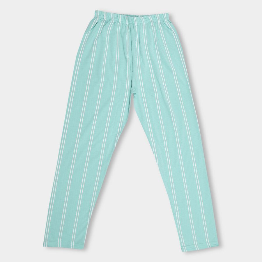 Girls' Regular Pyjama, Light Green, large image number null
