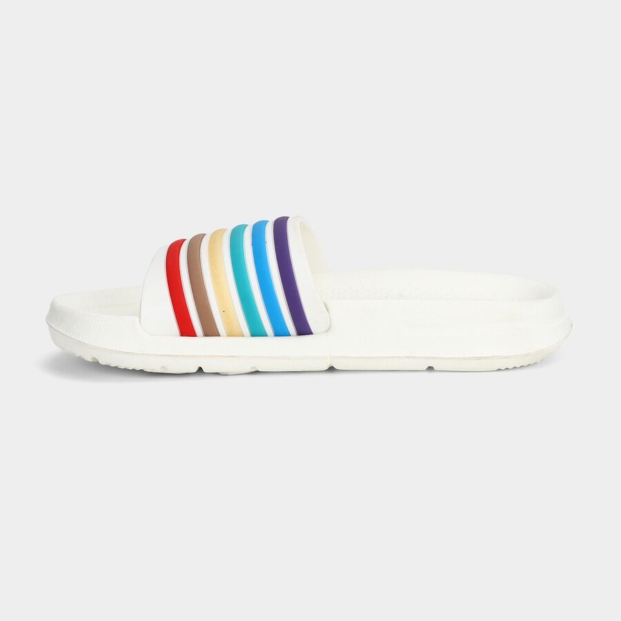 Boys' Slipper, White, large