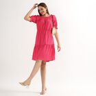 Ladies' Empire Dress , Pink, small