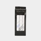 Men's Light Grey Checked Pack of 3 Handkerchief, हल्का ग्रे, small