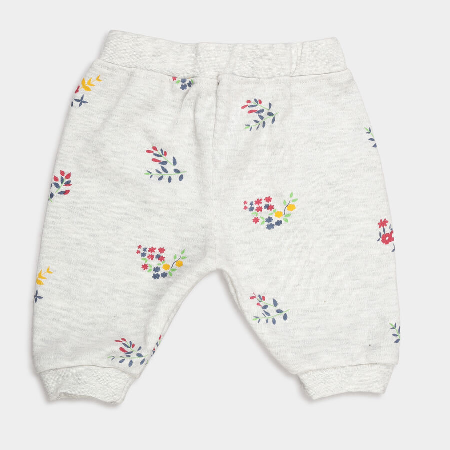 Infants Printed Pyjama, Melange Light Grey, large image number null