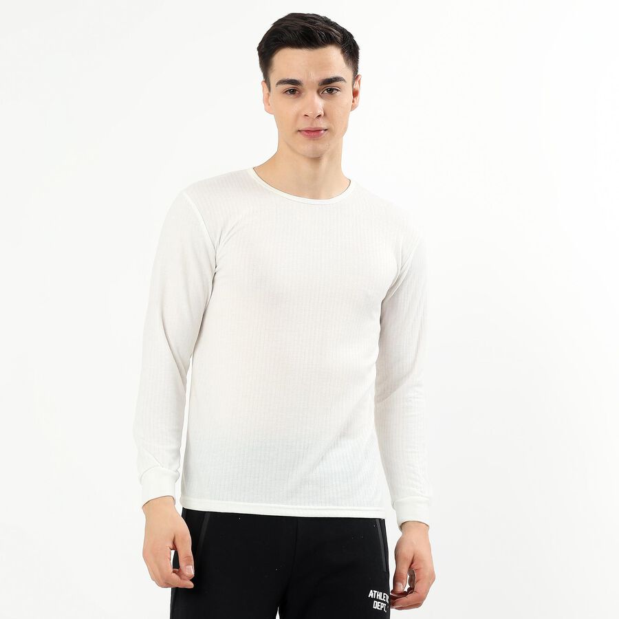 Men's Thermal Upper, Off White, large image number null