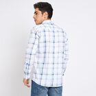 Men's 100% Cotton Casual Shirt, सफ़ेद, small image number null