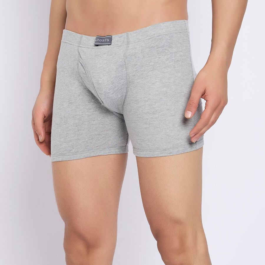 Men's Trunks , मिश्रित हल्का ग्रे, large