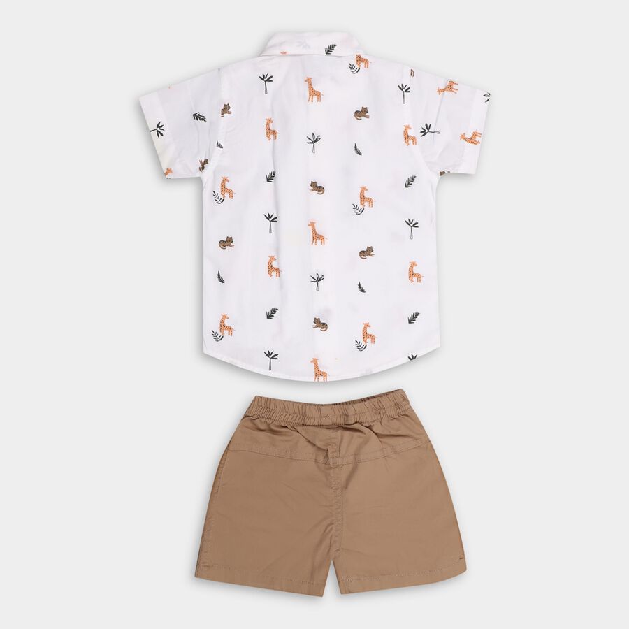 Infant Boy's Cotton Baba Suit , गहरा पीला, large image number null