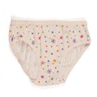 Girls' Lavender and Cream Cotton Briefs Pack of 2, लाइलेक, small image number null