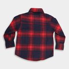Boy's 100% Cotton Casual Shirt , लाल, small image number null