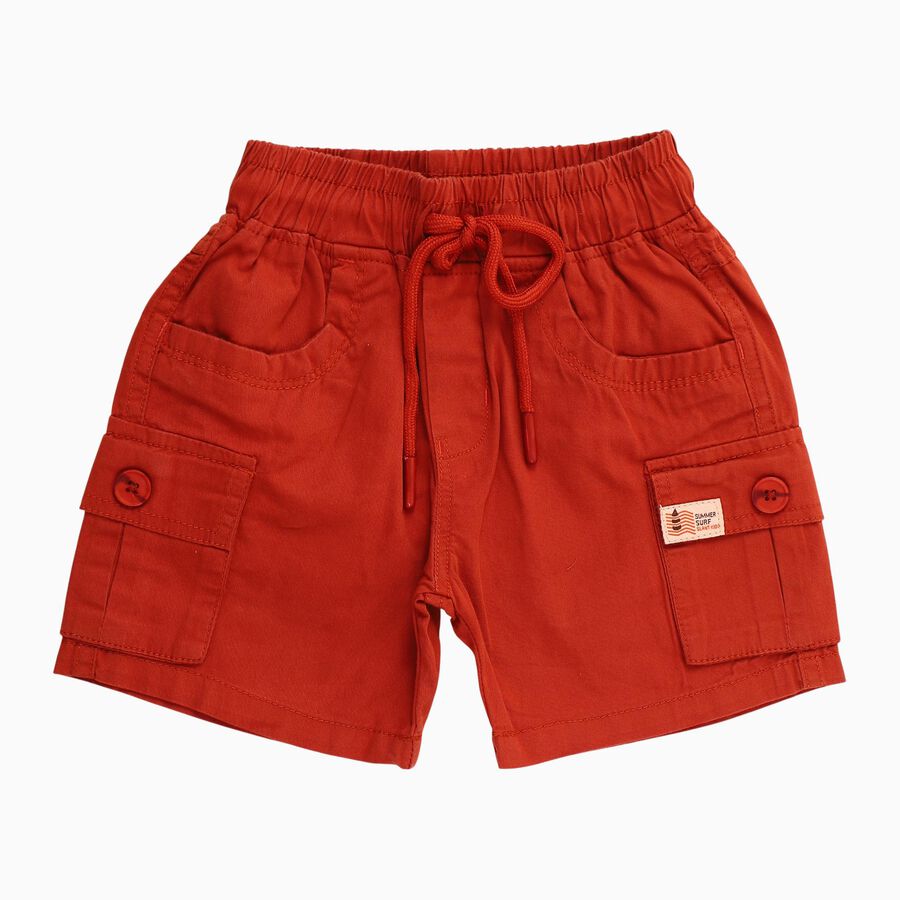 Boys' Bermuda, रस्ट, large