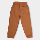 Boys' 100% Cotton Basic Five Pockets Trouser , Brown, small image number null
