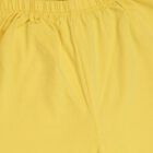 Infants' Yellow Cotton Round Neck Cartoon Printed Baba Suit, पीला, small image number null
