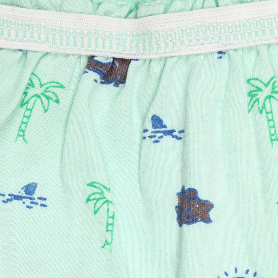 Infants' 100% Cotton Bloomer , Light Green, large