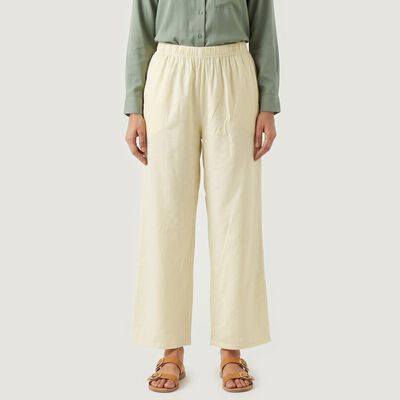 Women's Wide-Leg Solid Palazzos