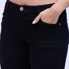 Women's Jet Black Bootcut Fit High-Rise Jeans, Black, small image number null