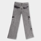 Girls' Jeans, Light Grey, small image number null