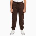 Boys' Pyjama, Brown, small