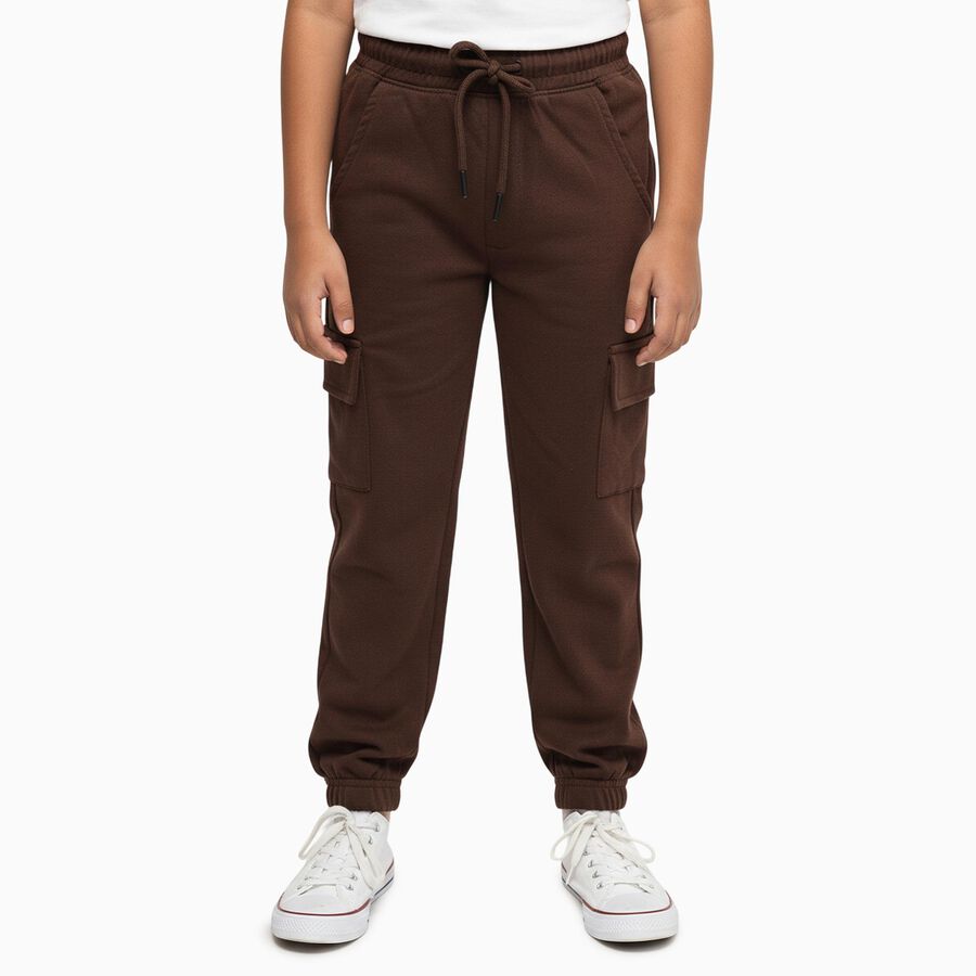 Boys' Pyjama, Brown, large