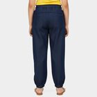 Girls Blue Regular Fit Jeans, Mid Blue, small