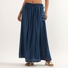 Ladies' Lehenga Skirt, Teal Blue, small image number null