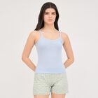 Ladies' 100% Cotton Basic Slips, Light Blue, small image number null
