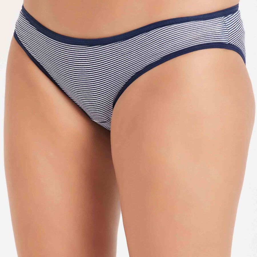 Printed Panty, Navy Blue, large image number null