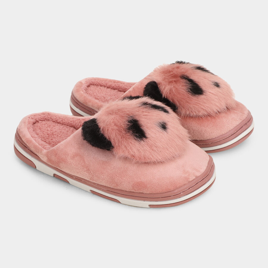 Ladies's Slippers, Pink, large image number null