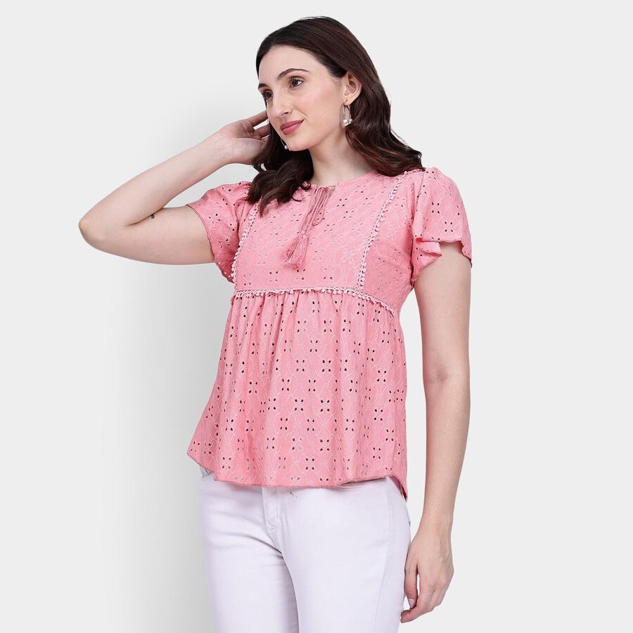 Ladies' Top , गुलाबी, large image number null
